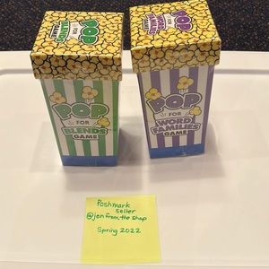 Learning Resources 2 Games- POP Blends & POP Word Families